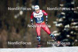 03.01.2024, Davos, Switzerland (SUI): Haavard Solaas Taugboel (NOR) - FIS world cup cross-country, tour de ski, individual sprint, Davos (SUI). www.nordicfocus.com. © Modica/NordicFocus. Every downloaded picture is fee-liable.