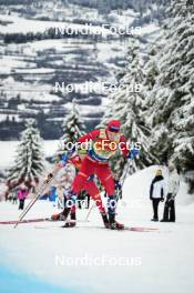 07.01.2024, Val di Fiemme, Italy (ITA): Harald Oestberg Amundsen (NOR) - FIS world cup cross-country, tour de ski, final climb, Val di Fiemme (ITA). www.nordicfocus.com. © Barbieri/NordicFocus. Every downloaded picture is fee-liable.