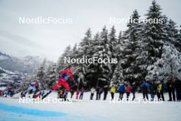 07.01.2024, Val di Fiemme, Italy (ITA): Jan Thomas Jenssen (NOR) - FIS world cup cross-country, tour de ski, final climb, Val di Fiemme (ITA). www.nordicfocus.com. © Barbieri/NordicFocus. Every downloaded picture is fee-liable.