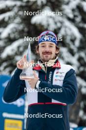 07.01.2024, Val di Fiemme, Italy (ITA): Hugo Lapalus (FRA) - FIS world cup cross-country, tour de ski, final climb, Val di Fiemme (ITA). www.nordicfocus.com. © Modica/NordicFocus. Every downloaded picture is fee-liable.