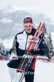 07.01.2024, Val di Fiemme, Italy (ITA): Harald Oestberg Amundsen (NOR) - FIS world cup cross-country, tour de ski, final climb, Val di Fiemme (ITA). www.nordicfocus.com. © Modica/NordicFocus. Every downloaded picture is fee-liable.