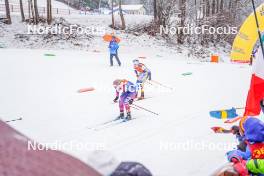 06.01.2024, Val di Fiemme, Italy (ITA): Samantha Smith (USA) - FIS world cup cross-country, tour de ski, mass, Val di Fiemme (ITA). www.nordicfocus.com. © Barbieri/NordicFocus. Every downloaded picture is fee-liable.