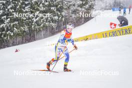 06.01.2024, Val di Fiemme, Italy (ITA): Lisa Ingesson (SWE) - FIS world cup cross-country, tour de ski, mass, Val di Fiemme (ITA). www.nordicfocus.com. © Barbieri/NordicFocus. Every downloaded picture is fee-liable.