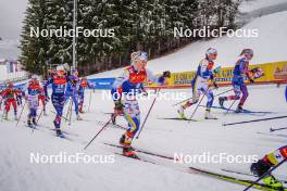 06.01.2024, Val di Fiemme, Italy (ITA): Jonna Sundling (SWE) - FIS world cup cross-country, tour de ski, mass, Val di Fiemme (ITA). www.nordicfocus.com. © Barbieri/NordicFocus. Every downloaded picture is fee-liable.