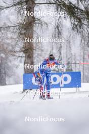 06.01.2024, Val di Fiemme, Italy (ITA): Krista Parmakoski (FIN) - FIS world cup cross-country, tour de ski, mass, Val di Fiemme (ITA). www.nordicfocus.com. © Barbieri/NordicFocus. Every downloaded picture is fee-liable.