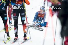 06.01.2024, Val di Fiemme, Italy (ITA): Krista Parmakoski (FIN) - FIS world cup cross-country, tour de ski, mass, Val di Fiemme (ITA). www.nordicfocus.com. © Modica/NordicFocus. Every downloaded picture is fee-liable.