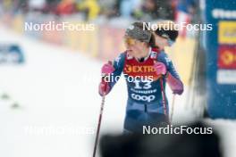 06.01.2024, Val di Fiemme, Italy (ITA): Rosie Brennan (USA) - FIS world cup cross-country, tour de ski, mass, Val di Fiemme (ITA). www.nordicfocus.com. © Modica/NordicFocus. Every downloaded picture is fee-liable.