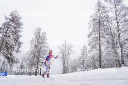 06.01.2024, Val di Fiemme, Italy (ITA): Emma Ribom (SWE) - FIS world cup cross-country, tour de ski, mass, Val di Fiemme (ITA). www.nordicfocus.com. © Barbieri/NordicFocus. Every downloaded picture is fee-liable.