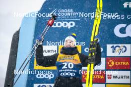 06.01.2024, Val di Fiemme, Italy (ITA): William Poromaa (SWE) - FIS world cup cross-country, tour de ski, mass, Val di Fiemme (ITA). www.nordicfocus.com. © Modica/NordicFocus. Every downloaded picture is fee-liable.