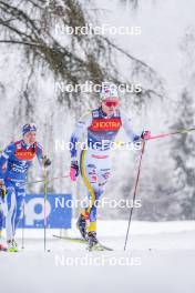 06.01.2024, Val di Fiemme, Italy (ITA): Linn Svahn (SWE) - FIS world cup cross-country, tour de ski, mass, Val di Fiemme (ITA). www.nordicfocus.com. © Barbieri/NordicFocus. Every downloaded picture is fee-liable.