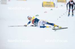 06.01.2024, Val di Fiemme, Italy (ITA): Frida Karlsson (SWE) - FIS world cup cross-country, tour de ski, mass, Val di Fiemme (ITA). www.nordicfocus.com. © Modica/NordicFocus. Every downloaded picture is fee-liable.