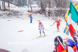 06.01.2024, Val di Fiemme, Italy (ITA): Frida Karlsson (SWE) - FIS world cup cross-country, tour de ski, mass, Val di Fiemme (ITA). www.nordicfocus.com. © Barbieri/NordicFocus. Every downloaded picture is fee-liable.