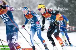 06.01.2024, Val di Fiemme, Italy (ITA): Vilma Ryytty (FIN) - FIS world cup cross-country, tour de ski, mass, Val di Fiemme (ITA). www.nordicfocus.com. © Modica/NordicFocus. Every downloaded picture is fee-liable.