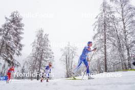 06.01.2024, Val di Fiemme, Italy (ITA): Jonna Sundling (SWE), Kerttu Niskanen (FIN), (l-r)  - FIS world cup cross-country, tour de ski, mass, Val di Fiemme (ITA). www.nordicfocus.com. © Barbieri/NordicFocus. Every downloaded picture is fee-liable.