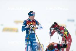 06.01.2024, Val di Fiemme, Italy (ITA): Kerttu Niskanen (FIN) - FIS world cup cross-country, tour de ski, mass, Val di Fiemme (ITA). www.nordicfocus.com. © Modica/NordicFocus. Every downloaded picture is fee-liable.