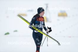 06.01.2024, Val di Fiemme, Italy (ITA): Caterina Ganz (ITA) - FIS world cup cross-country, tour de ski, mass, Val di Fiemme (ITA). www.nordicfocus.com. © Modica/NordicFocus. Every downloaded picture is fee-liable.