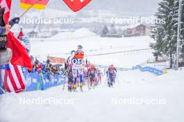 06.01.2024, Val di Fiemme, Italy (ITA): Frida Karlsson (SWE) - FIS world cup cross-country, tour de ski, mass, Val di Fiemme (ITA). www.nordicfocus.com. © Barbieri/NordicFocus. Every downloaded picture is fee-liable.