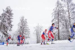 06.01.2024, Val di Fiemme, Italy (ITA): Sophia Laukli (USA) - FIS world cup cross-country, tour de ski, mass, Val di Fiemme (ITA). www.nordicfocus.com. © Barbieri/NordicFocus. Every downloaded picture is fee-liable.