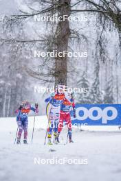 06.01.2024, Val di Fiemme, Italy (ITA): Sofia Henriksson (SWE) - FIS world cup cross-country, tour de ski, mass, Val di Fiemme (ITA). www.nordicfocus.com. © Barbieri/NordicFocus. Every downloaded picture is fee-liable.