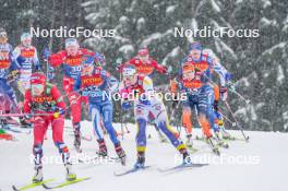 06.01.2024, Val di Fiemme, Italy (ITA): Moa Ilar (SWE) - FIS world cup cross-country, tour de ski, mass, Val di Fiemme (ITA). www.nordicfocus.com. © Barbieri/NordicFocus. Every downloaded picture is fee-liable.