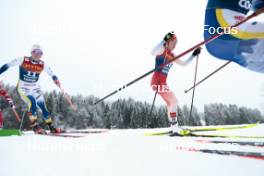 06.01.2024, Val di Fiemme, Italy (ITA): Nadja Kaelin (SUI) - FIS world cup cross-country, tour de ski, mass, Val di Fiemme (ITA). www.nordicfocus.com. © Modica/NordicFocus. Every downloaded picture is fee-liable.