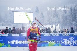 06.01.2024, Val di Fiemme, Italy (ITA): Erik Valnes (NOR) - FIS world cup cross-country, tour de ski, mass, Val di Fiemme (ITA). www.nordicfocus.com. © Barbieri/NordicFocus. Every downloaded picture is fee-liable.