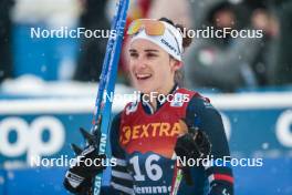 06.01.2024, Val di Fiemme, Italy (ITA): Delphine Claudel (FRA) - FIS world cup cross-country, tour de ski, mass, Val di Fiemme (ITA). www.nordicfocus.com. © Modica/NordicFocus. Every downloaded picture is fee-liable.