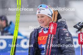 06.01.2024, Val di Fiemme, Italy (ITA): Frida Karlsson (SWE) - FIS world cup cross-country, tour de ski, mass, Val di Fiemme (ITA). www.nordicfocus.com. © Barbieri/NordicFocus. Every downloaded picture is fee-liable.