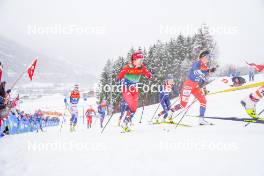 06.01.2024, Val di Fiemme, Italy (ITA): Margrethe Bergane (NOR) - FIS world cup cross-country, tour de ski, mass, Val di Fiemme (ITA). www.nordicfocus.com. © Barbieri/NordicFocus. Every downloaded picture is fee-liable.