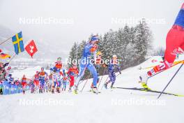 06.01.2024, Val di Fiemme, Italy (ITA): Kerttu Niskanen (FIN) - FIS world cup cross-country, tour de ski, mass, Val di Fiemme (ITA). www.nordicfocus.com. © Barbieri/NordicFocus. Every downloaded picture is fee-liable.