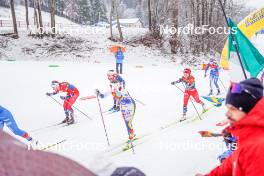 06.01.2024, Val di Fiemme, Italy (ITA): Sofia Henriksson (SWE) - FIS world cup cross-country, tour de ski, mass, Val di Fiemme (ITA). www.nordicfocus.com. © Barbieri/NordicFocus. Every downloaded picture is fee-liable.