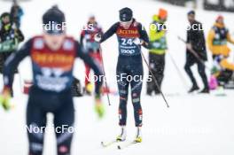 06.01.2024, Val di Fiemme, Italy (ITA): Caterina Ganz (ITA) - FIS world cup cross-country, tour de ski, mass, Val di Fiemme (ITA). www.nordicfocus.com. © Modica/NordicFocus. Every downloaded picture is fee-liable.