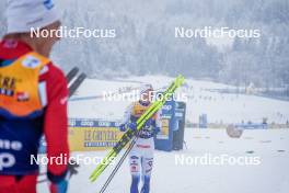 06.01.2024, Val di Fiemme, Italy (ITA): William Poromaa (SWE) - FIS world cup cross-country, tour de ski, mass, Val di Fiemme (ITA). www.nordicfocus.com. © Barbieri/NordicFocus. Every downloaded picture is fee-liable.