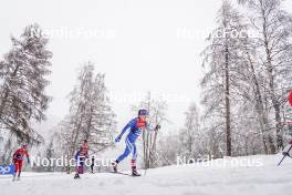 06.01.2024, Val di Fiemme, Italy (ITA): Krista Parmakoski (FIN) - FIS world cup cross-country, tour de ski, mass, Val di Fiemme (ITA). www.nordicfocus.com. © Barbieri/NordicFocus. Every downloaded picture is fee-liable.