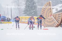 06.01.2024, Val di Fiemme, Italy (ITA): Samantha Smith (USA) - FIS world cup cross-country, tour de ski, mass, Val di Fiemme (ITA). www.nordicfocus.com. © Barbieri/NordicFocus. Every downloaded picture is fee-liable.