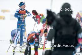06.01.2024, Val di Fiemme, Italy (ITA): Kerttu Niskanen (FIN) - FIS world cup cross-country, tour de ski, mass, Val di Fiemme (ITA). www.nordicfocus.com. © Modica/NordicFocus. Every downloaded picture is fee-liable.