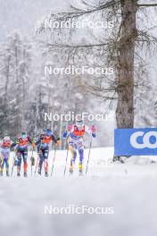 06.01.2024, Val di Fiemme, Italy (ITA): Frida Karlsson (SWE) - FIS world cup cross-country, tour de ski, mass, Val di Fiemme (ITA). www.nordicfocus.com. © Barbieri/NordicFocus. Every downloaded picture is fee-liable.