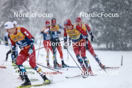 06.01.2024, Val di Fiemme, Italy (ITA): Harald Oestberg Amundsen (NOR) - FIS world cup cross-country, tour de ski, mass, Val di Fiemme (ITA). www.nordicfocus.com. © Modica/NordicFocus. Every downloaded picture is fee-liable.
