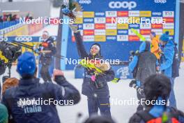 06.01.2024, Val di Fiemme, Italy (ITA): Frida Karlsson (SWE) - FIS world cup cross-country, tour de ski, mass, Val di Fiemme (ITA). www.nordicfocus.com. © Barbieri/NordicFocus. Every downloaded picture is fee-liable.