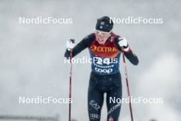 06.01.2024, Val di Fiemme, Italy (ITA): Caterina Ganz (ITA) - FIS world cup cross-country, tour de ski, mass, Val di Fiemme (ITA). www.nordicfocus.com. © Modica/NordicFocus. Every downloaded picture is fee-liable.