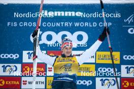 06.01.2024, Val di Fiemme, Italy (ITA): Harald Oestberg Amundsen (NOR) - FIS world cup cross-country, tour de ski, mass, Val di Fiemme (ITA). www.nordicfocus.com. © Modica/NordicFocus. Every downloaded picture is fee-liable.