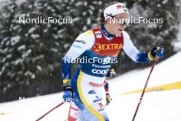 06.01.2024, Val di Fiemme, Italy (ITA): Johanna Hagstroem (SWE) - FIS world cup cross-country, tour de ski, mass, Val di Fiemme (ITA). www.nordicfocus.com. © Modica/NordicFocus. Every downloaded picture is fee-liable.