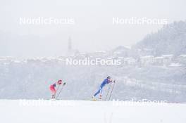 06.01.2024, Val di Fiemme, Italy (ITA): Anne Kyllonen (FIN) - FIS world cup cross-country, tour de ski, mass, Val di Fiemme (ITA). www.nordicfocus.com. © Barbieri/NordicFocus. Every downloaded picture is fee-liable.