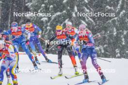 06.01.2024, Val di Fiemme, Italy (ITA): Lisa Lohmann (GER) - FIS world cup cross-country, tour de ski, mass, Val di Fiemme (ITA). www.nordicfocus.com. © Barbieri/NordicFocus. Every downloaded picture is fee-liable.