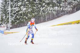 06.01.2024, Val di Fiemme, Italy (ITA): Lisa Ingesson (SWE) - FIS world cup cross-country, tour de ski, mass, Val di Fiemme (ITA). www.nordicfocus.com. © Barbieri/NordicFocus. Every downloaded picture is fee-liable.