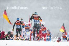 06.01.2024, Val di Fiemme, Italy (ITA): Victoria Carl (GER) - FIS world cup cross-country, tour de ski, mass, Val di Fiemme (ITA). www.nordicfocus.com. © Modica/NordicFocus. Every downloaded picture is fee-liable.