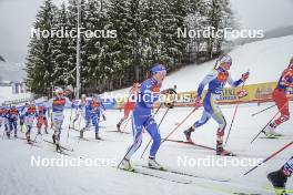 06.01.2024, Val di Fiemme, Italy (ITA): Kerttu Niskanen (FIN) - FIS world cup cross-country, tour de ski, mass, Val di Fiemme (ITA). www.nordicfocus.com. © Barbieri/NordicFocus. Every downloaded picture is fee-liable.