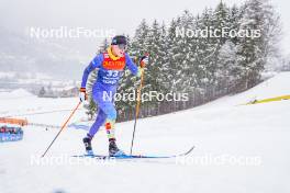 06.01.2024, Val di Fiemme, Italy (ITA): Nadezhda Stepashkina (KAZ) - FIS world cup cross-country, tour de ski, mass, Val di Fiemme (ITA). www.nordicfocus.com. © Barbieri/NordicFocus. Every downloaded picture is fee-liable.