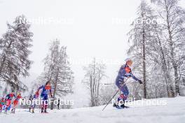 06.01.2024, Val di Fiemme, Italy (ITA): Rosie Brennan (USA) - FIS world cup cross-country, tour de ski, mass, Val di Fiemme (ITA). www.nordicfocus.com. © Barbieri/NordicFocus. Every downloaded picture is fee-liable.