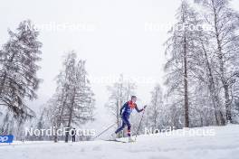 06.01.2024, Val di Fiemme, Italy (ITA): Caterina Ganz (ITA) - FIS world cup cross-country, tour de ski, mass, Val di Fiemme (ITA). www.nordicfocus.com. © Barbieri/NordicFocus. Every downloaded picture is fee-liable.